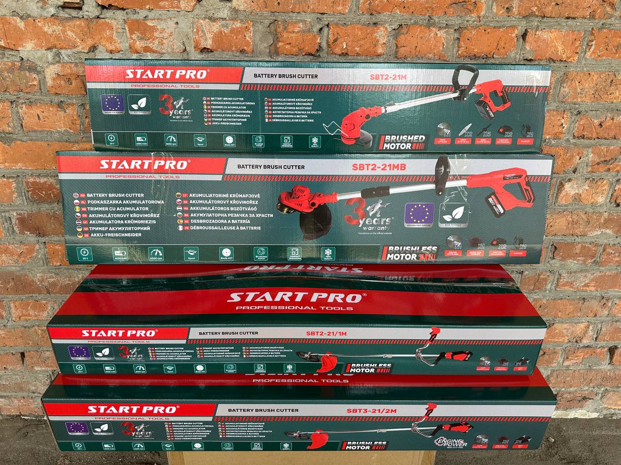 Акумуляторні тримери та коси Start Pro 20V MAX – ONE FOR ALL