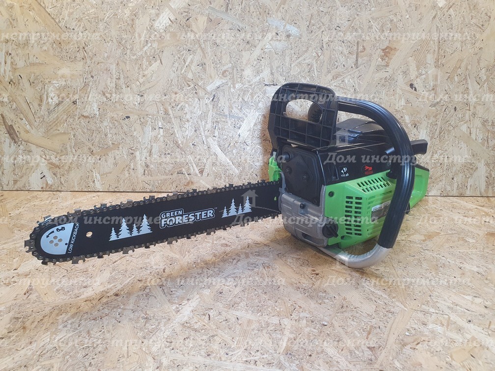 Наш асортимент поповнено новою бензопилою Green Forester GFS-6500/1