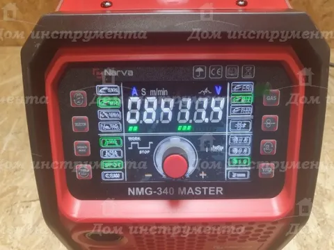 Напівавтомат зварка Narva NMG-340 MASTER цифровий дисплей управління