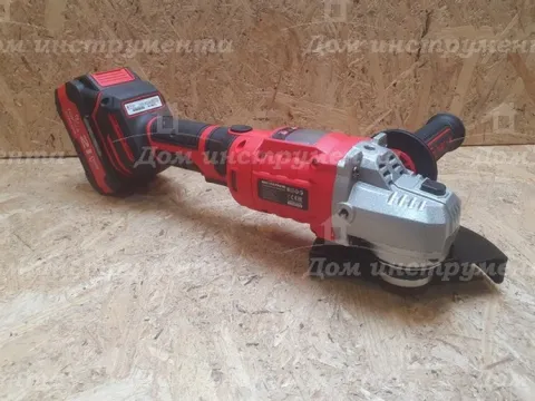 акумуляторна ушм NARVA NAG-125 PRO BL правий бік 3/4 ракурс