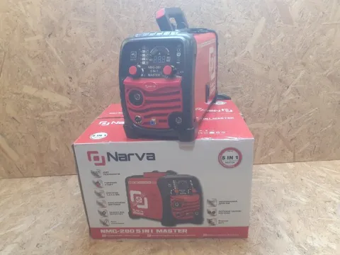 напівавтомат зварка Narva NMG-280 5в1 загальний вигляд з упаковкою