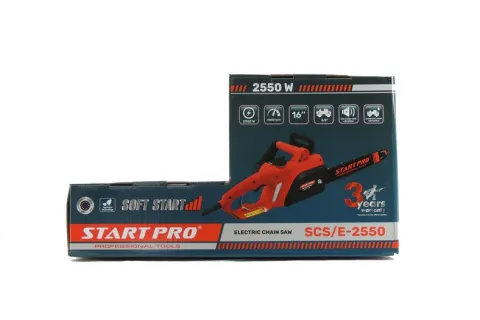 Електропила Start Pro SCS E-2550 (Шина-2шт, Цепь-2шт)