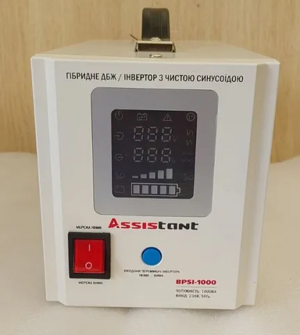 Панель керування ДБЖ Assistant BPSI-1000 з індикацією та кнопкою живлення