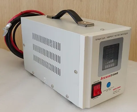 Джерело безперебійного живлення Assistant BPSI-1000 у зібраному вигляді