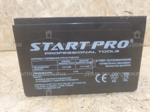 Акумулятор до обприскувача Start Pro SK/MS 12V 8Ah