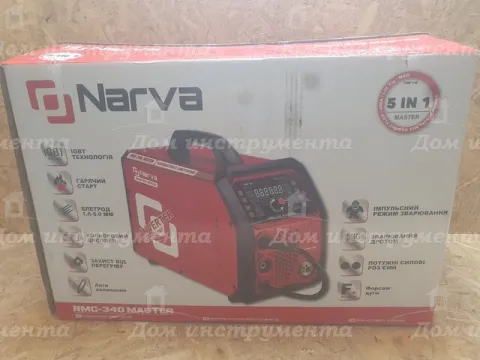 Зварювальний напівавтомат інверторний Narva NMG-340 MASTER