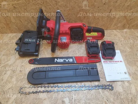 Акумуляторна ланцюгова пила NARVA NCS-42/4MAX BL