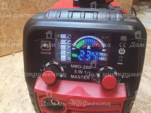 Зварювальний напівавтомат інверторний Narva NMG-280 5 IN 1 MASTER
