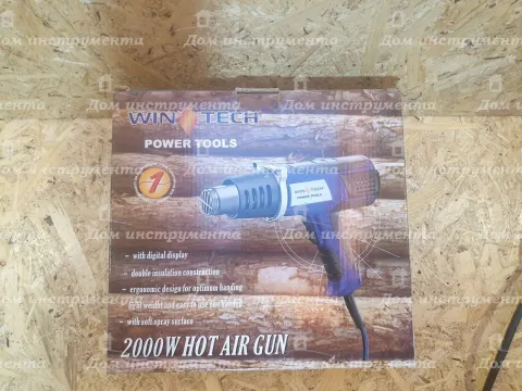 Фен промисловий Wintech WHG-2000RT