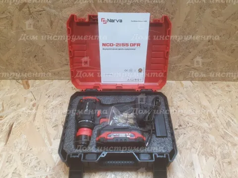 Шуруповерт акумуляторний NARVA NCD-2155 DFR