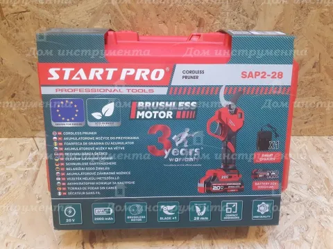 Секатор акумуляторний Start Pro SAP2-28