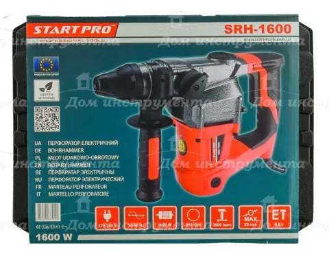 Перфоратор електричний Start Pro SRH-1600