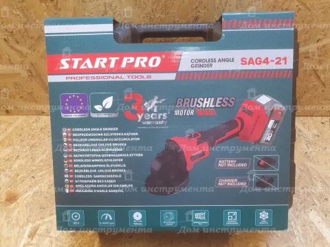 Болгарка акумуляторна Start Pro SAG 4-21