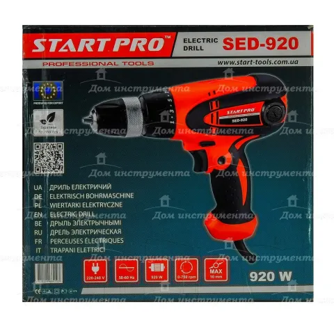 Шуруповерт мережевий Start Pro SED-920