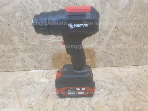 Фен будівельний акумуляторний NARVA NH-21550-2 LI