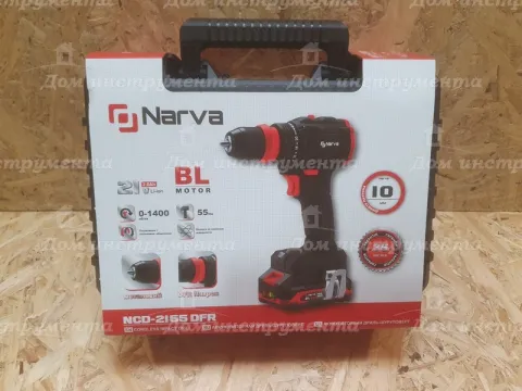 Шуруповерт акумуляторний NARVA NCD-2155 DFR
