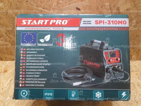 Зварювальний напівавтомат інверторний Start pro SPI-310MG АRGON