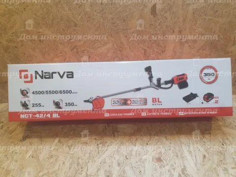 Акумуляторна безщіткова коса NARVA NCT-42/4 BL