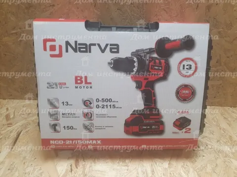 Шуруповерт акумуляторний Narva NCD-21/150 MAX