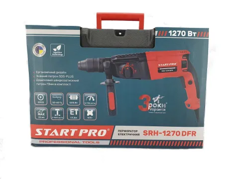 Перфоратор електричний Start Pro SRH-1270 DFR