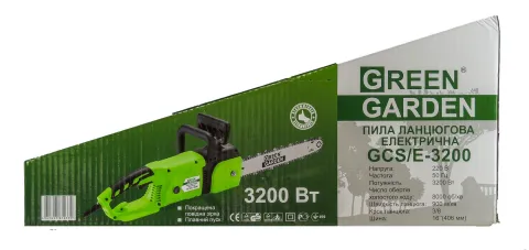 Електропила Green Garden GCS/E-3200 (Шина-2шт, Цепь-2шт.)