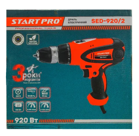 Шуруповерт мережевий Start Pro SED-920/2