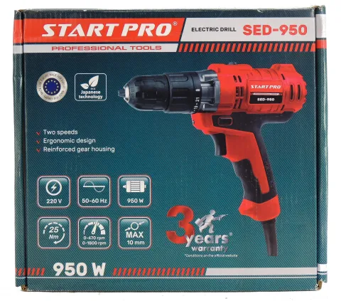 Шуруповерт мережевий Start Pro SED-950