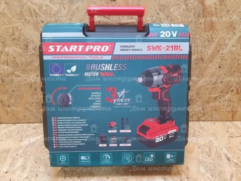 Гайковерт акумуляторний Start Pro SWK-21BL