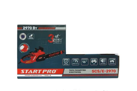 Електропила Start Pro SCS/E-2970 ( 2 шини, 2 цепи)