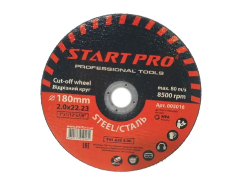 Круг відрізний Start Pro 180 x 2,0 x 22,23 (метал)