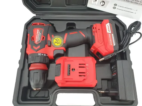 Шуруповерт акумуляторний Start Pro SCD2-12/2BD Brushless