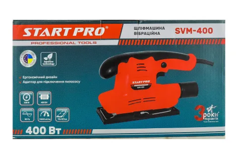 Вібраційна шліфмашина Start Pro SVM-400