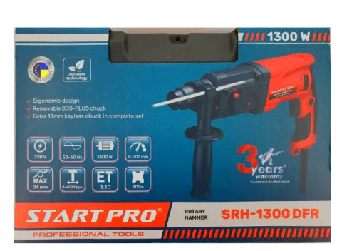 Перфоратор електричний Start Pro SRH-1300 DFR