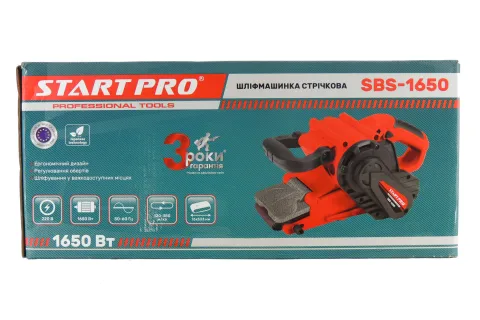 Стрічкова шліфувальна машина Start Pro SBS 1650
