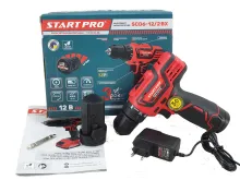 Шуруповерт акумуляторний Start Pro SCD6-12/2 BX