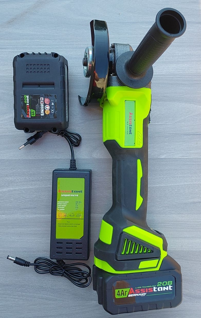 Болгарка акумуляторна Assistant МШУ 125 20 БЩ