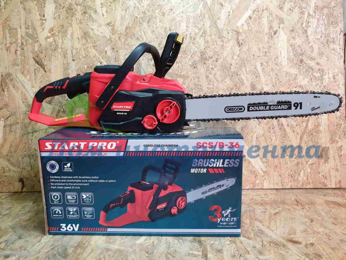 Цепна акумуляторна пила Start Pro SCS/B-36